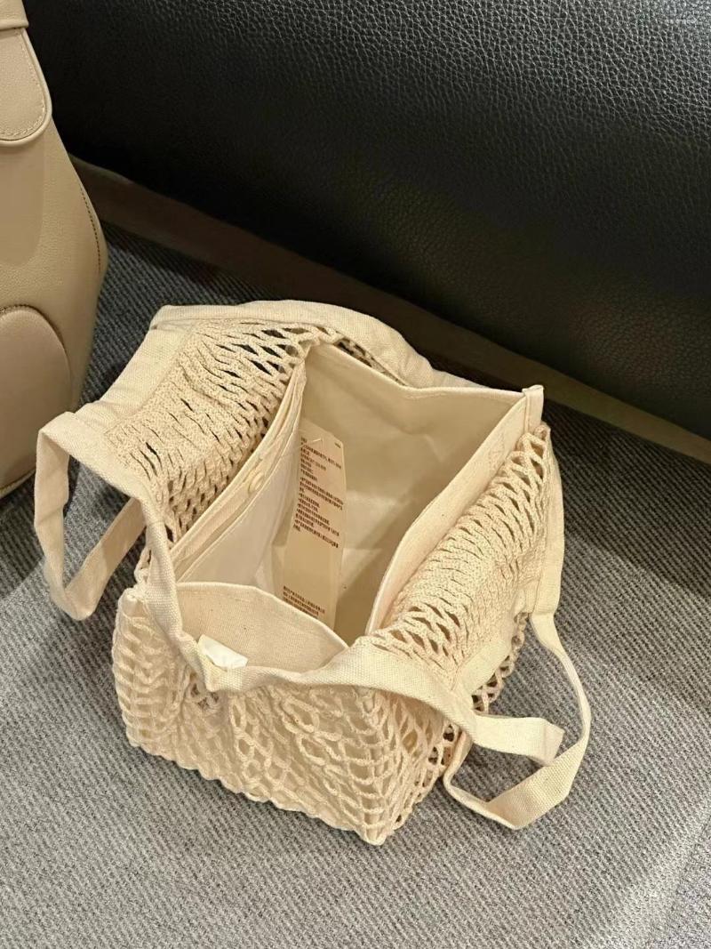 Evening Bags 2023 Summer Net Bag Pure Cotton Mesh Portable Woven Eco-Friendly Storage, Beige
Evening Bags 2023 Summer Net Bag Pure Cotton Mesh Portable Woven Eco-Friendly Storage, Beige