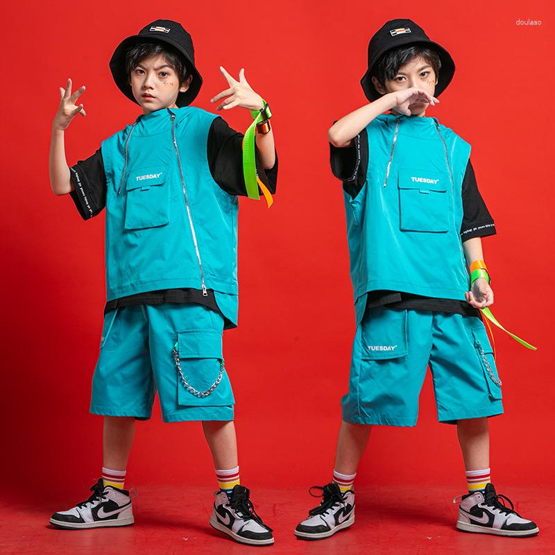 Stage Wear Kid Hip Hop Clothing Hoodie Sleeveless Top Vest Oversized T Shirt Streetwear Cargo Shorts For Girl Boy Dance Costume Clothes Set, Black white 3 pcs
Stage Wear Kid Hip Hop Clothing Hoodie Sleeveless Top Vest Oversized T Shirt Streetwear Cargo Shorts For Girl Boy Dance Costume Clothes Set, Black white 3 pcs
