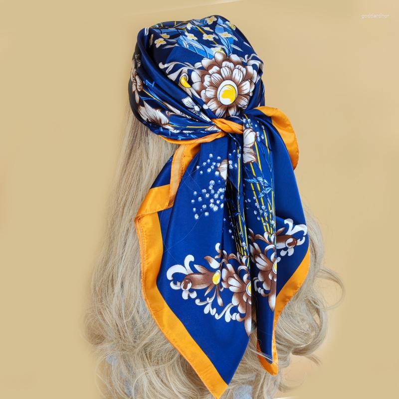 Scarves Chain Silk Square Scarf Women Satin Shawl Wrap Hijab Female Hair Band Wrist Luxury Headkerchief 90 90cm Echarpe 2023 Bandana
Scarves Chain Silk Square Scarf Women Satin Shawl Wrap Hijab Female Hair Band Wrist Luxury Headkerchief 90 90cm Echarpe 2023 Bandana