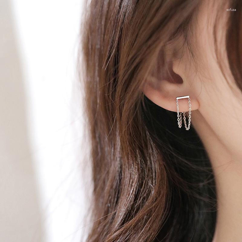 Stud Earrings LUTAKU Minimalist Metal Chain Tassel Simple Korean Geometric For Women Girl Fashion Ear Jewelry Gifts
Stud Earrings LUTAKU Minimalist Metal Chain Tassel Simple Korean Geometric For Women Girl Fashion Ear Jewelry Gifts