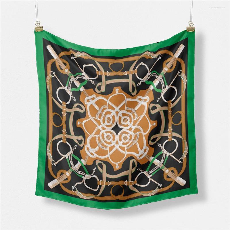 Scarves 53cm Big Brand Belt Printed Square Scarf Woman Design Silk Women Bandana Luxury Headband Hijabs Neckerchief For Ladies
Scarves 53cm Big Brand Belt Printed Square Scarf Woman Design Silk Women Bandana Luxury Headband Hijabs Neckerchief For Ladies