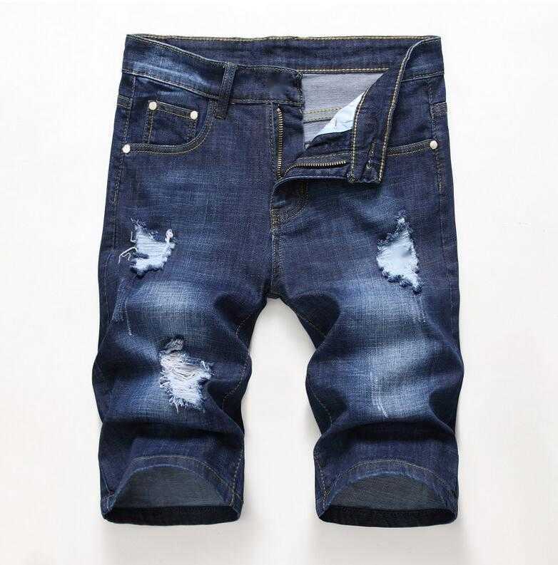 Cheap Men Designer Slim Ripped Shorts Distressed Short Jeans Bleached Retro Denim Big Size -42 Trousers Jb3721, Black
Cheap Men Designer Slim Ripped Shorts Distressed Short Jeans Bleached Retro Denim Big Size -42 Trousers Jb3721, Black