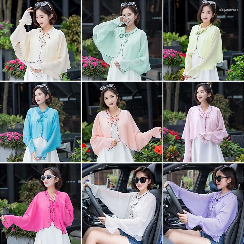 Scarves Summer Ladies Cycling Driving Sunscreen Sunshade Breathable UV Protection Shawl Monochrome Chiffon Beach Women
Scarves Summer Ladies Cycling Driving Sunscreen Sunshade Breathable UV Protection Shawl Monochrome Chiffon Beach Women