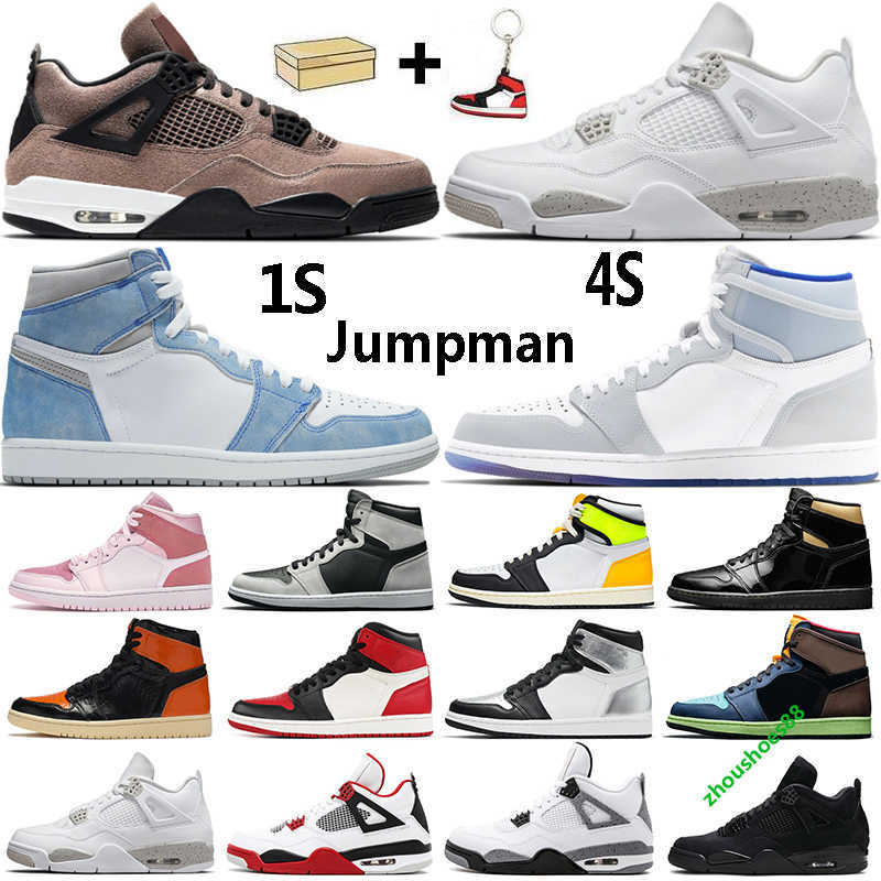 Royal Hyper 1s mens basketball shoes jumpman 1 University Blue Taupe Haze 4s Fire Red Cat womens trainers sports sneakers with box, Item #19
Royal Hyper 1s mens basketball shoes jumpman 1 University Blue Taupe Haze 4s Fire Red Cat womens trainers sports sneakers with box, Item #19