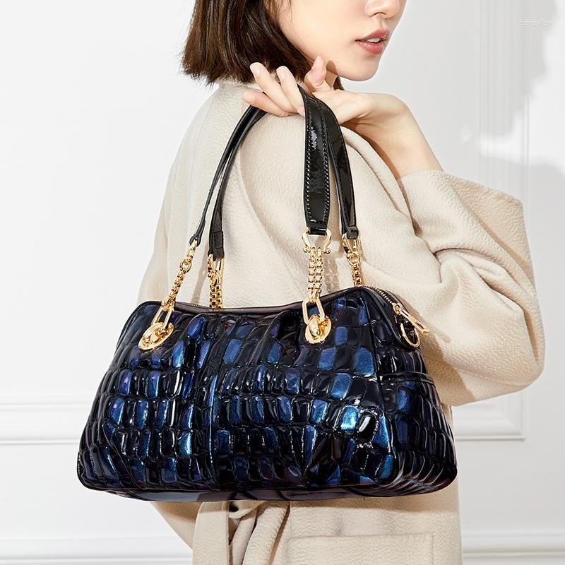 Evening Bags 2023 Trend Hobo Bag For Women Crocodile Genuine Leather Tote Female Handbags Fashion Ladies Shoulder, Blue
Evening Bags 2023 Trend Hobo Bag For Women Crocodile Genuine Leather Tote Female Handbags Fashion Ladies Shoulder, Blue