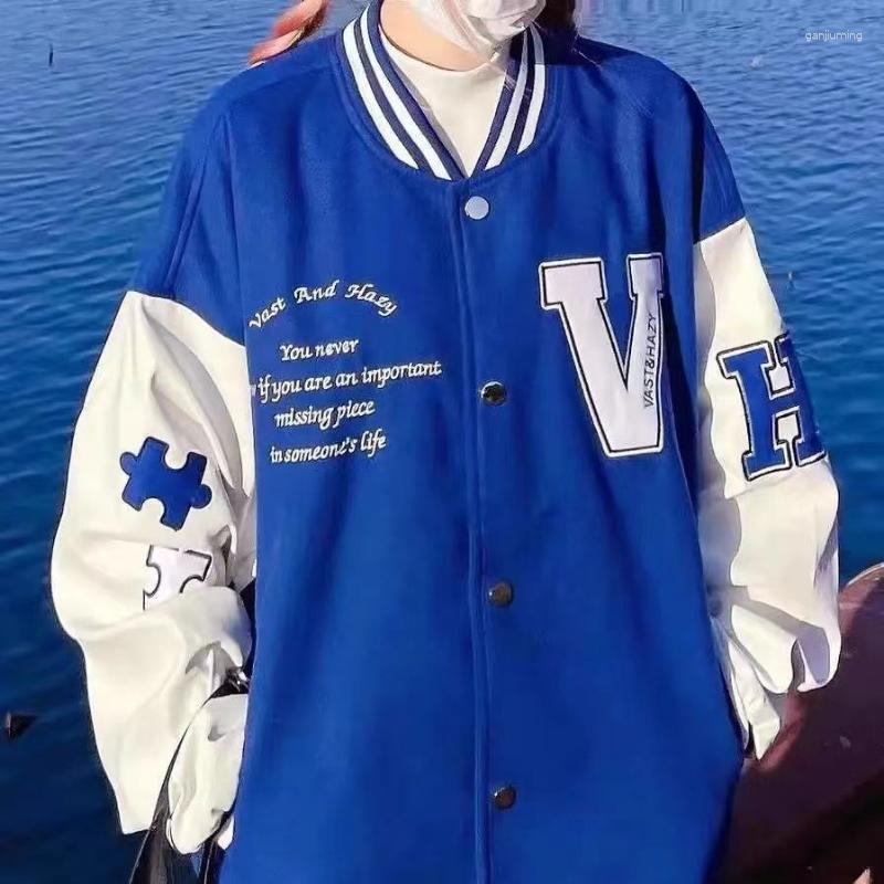 Women' Jackets HOUZHOU Korean Style Blue Baseball Women' Jacket Oversize Y2k Streetwear Varsity Coats Vintage Fashion College, Black
Women' Jackets HOUZHOU Korean Style Blue Baseball Women' Jacket Oversize Y2k Streetwear Varsity Coats Vintage Fashion College, Black