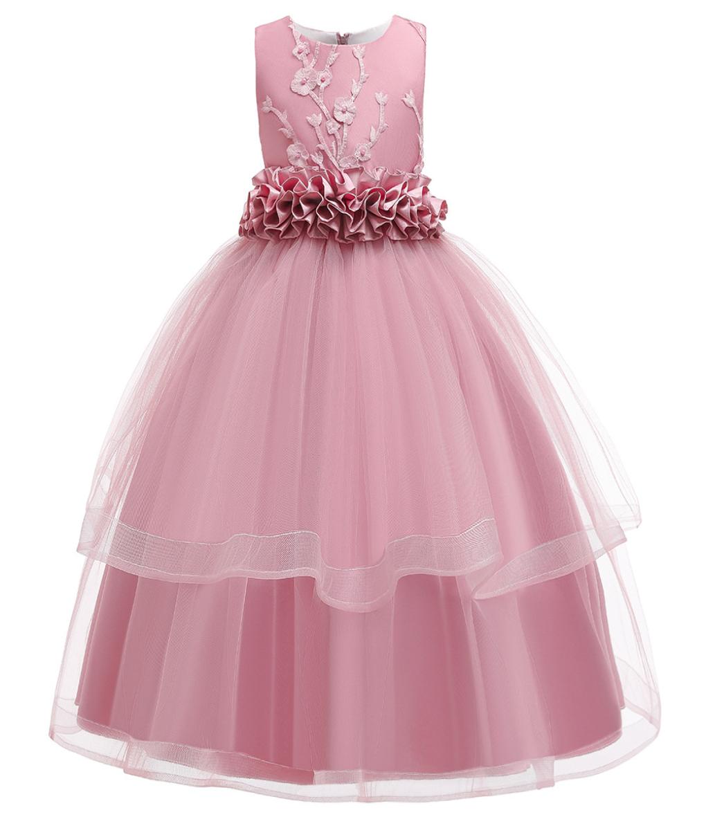 New Summer Girl Dresses Formal Evening Gown Highend Princess Dress Flower Girls Kids Banquet Dress For Girls Costume 414 yrs9174479, White 
New Summer Girl Dresses Formal Evening Gown Highend Princess Dress Flower Girls Kids Banquet Dress For Girls Costume 414 yrs9174479, White