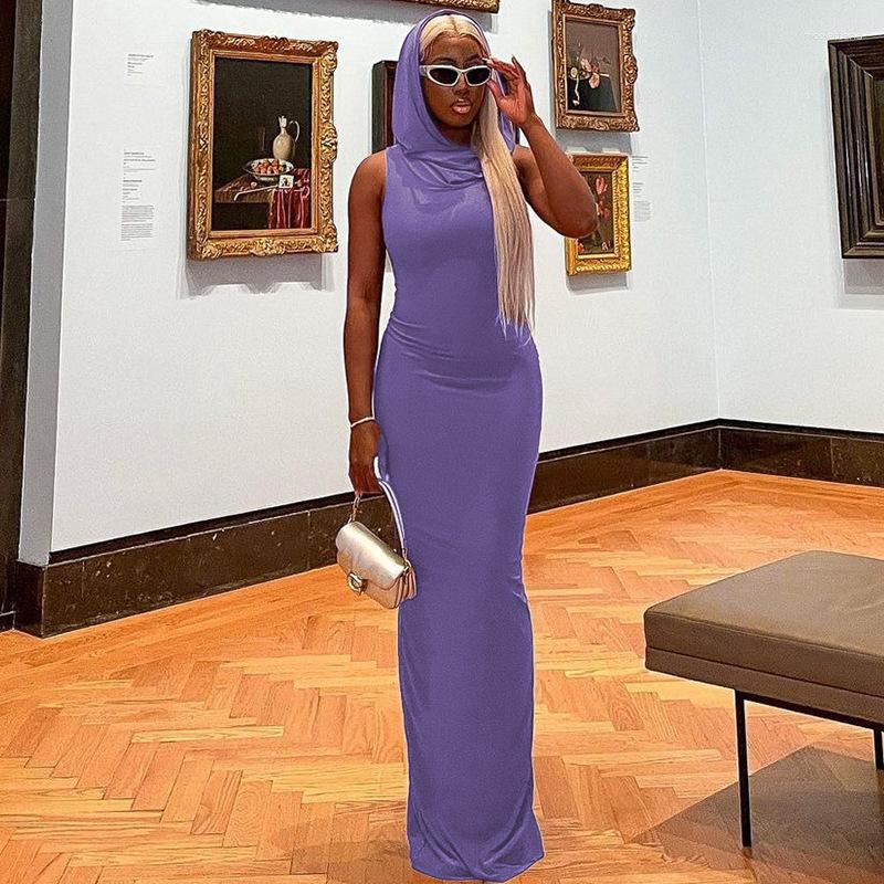 Casual Dresses 2023 Solid Hoodies Sleeveless Slit Sexy Slim Maxi Dress Summer Women Fashion Y2K Clothes Streetwear Party Biker, Gray
Casual Dresses 2023 Solid Hoodies Sleeveless Slit Sexy Slim Maxi Dress Summer Women Fashion Y2K Clothes Streetwear Party Biker, Gray
