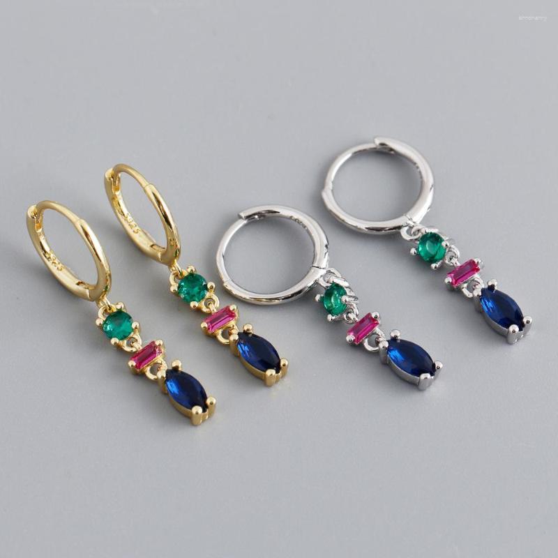 Dangle Earrings 925 Sterling Silver Rainbow CZ Zircon For Women Vintage Piercing Luxury Colorful Fine Accessories Jewelry
Dangle Earrings 925 Sterling Silver Rainbow CZ Zircon For Women Vintage Piercing Luxury Colorful Fine Accessories Jewelry