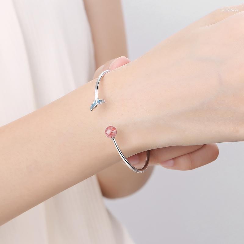 Bangle Everoyal Arrival Female Crystal Pink Fish Bangles Jewelry For Women Fashion Silver Plated Lady Accessories Raym22
Bangle Everoyal Arrival Female Crystal Pink Fish Bangles Jewelry For Women Fashion Silver Plated Lady Accessories Raym22