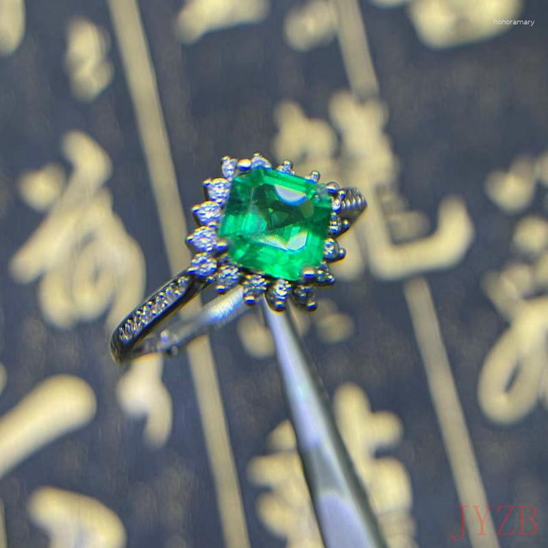 Cluster Rings 925 Sterling Silver Gemstone Women's Natural Emerald Ring 7x7mm National Check
Cluster Rings 925 Sterling Silver Gemstone Women's Natural Emerald Ring 7x7mm National Check