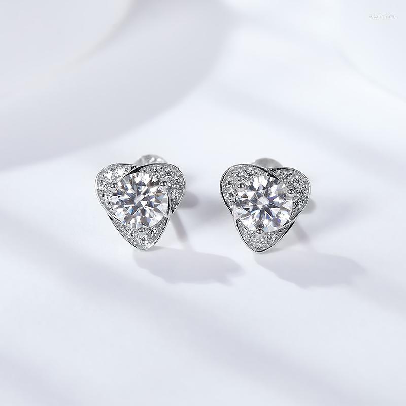 Stud Earrings ZYLIFELOVE-Fashion 925 Sterling Silver Moissanite Heart Women's Plating Diamond Party
Stud Earrings ZYLIFELOVE-Fashion 925 Sterling Silver Moissanite Heart Women's Plating Diamond Party