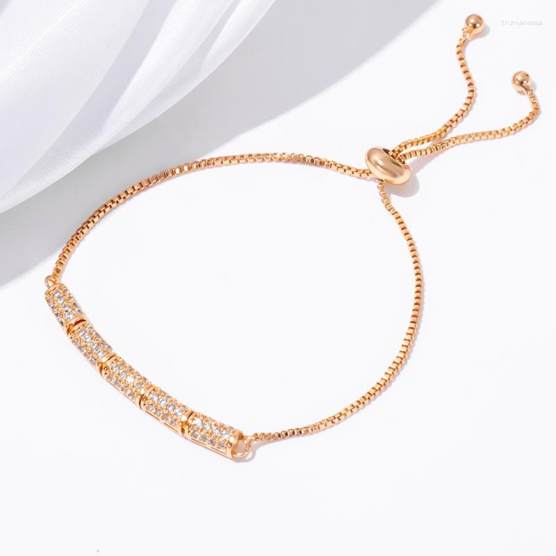 Link Bracelets Chain Yunkingdom Fashion Adjustable Gold Color Bracelet For Women Bangle Elegant White Crystal Luxury Jewelry Gifts Raym22
Link Bracelets Chain Yunkingdom Fashion Adjustable Gold Color Bracelet For Women Bangle Elegant White Crystal Luxury Jewelry Gifts Raym22