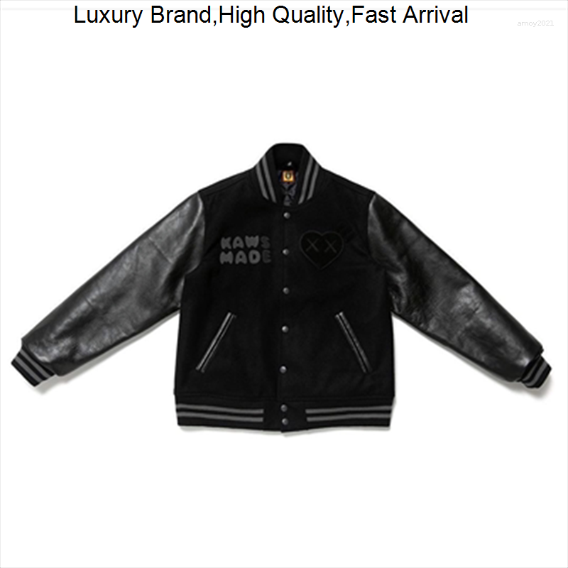 Men' Jackets MADE HUMAN Men Women Spring And Autumn American Vintage Leather Sleeve Character Printing Flocking Loose Bomber Jacket, Black
Men' Jackets MADE HUMAN Men Women Spring And Autumn American Vintage Leather Sleeve Character Printing Flocking Loose Bomber Jacket, Black