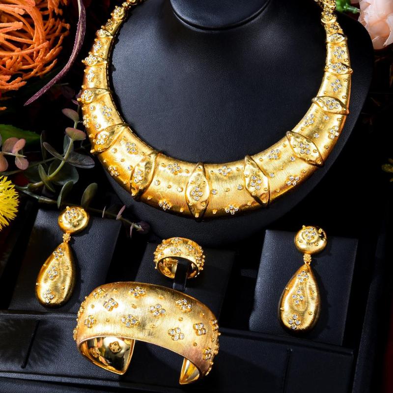 Necklace Earrings Set GODKI Bling Sequins Luxury Africa Dubai For Women Wedding Party Zircon Bridal Jewelry Gift, Picture shown
Necklace Earrings Set GODKI Bling Sequins Luxury Africa Dubai For Women Wedding Party Zircon Bridal Jewelry Gift, Picture shown