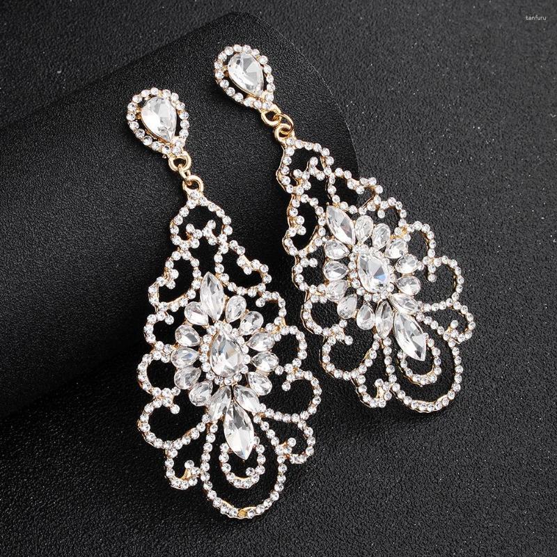 Dangle Earrings European Ethnic Women Drop Geometric Carved Hollow Crystal Bohemian Wedding
Dangle Earrings European Ethnic Women Drop Geometric Carved Hollow Crystal Bohemian Wedding