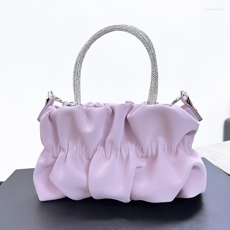 Evening Bags Rhinestone Pleated Diagonal Cross Shoulder Bag - Summer Collection, Joker black
Evening Bags Rhinestone Pleated Diagonal Cross Shoulder Bag - Summer Collection, Joker black