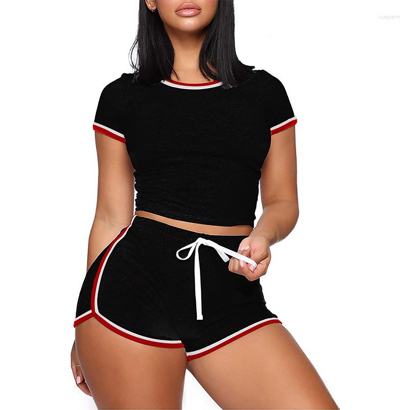 Women' Tracksuits Shorts Sets For Womens Outifits Short Sleeve Workout Clothes Gym Suits Crop Top Summer Sportswear, Pink
Women' Tracksuits Shorts Sets For Womens Outifits Short Sleeve Workout Clothes Gym Suits Crop Top Summer Sportswear, Pink