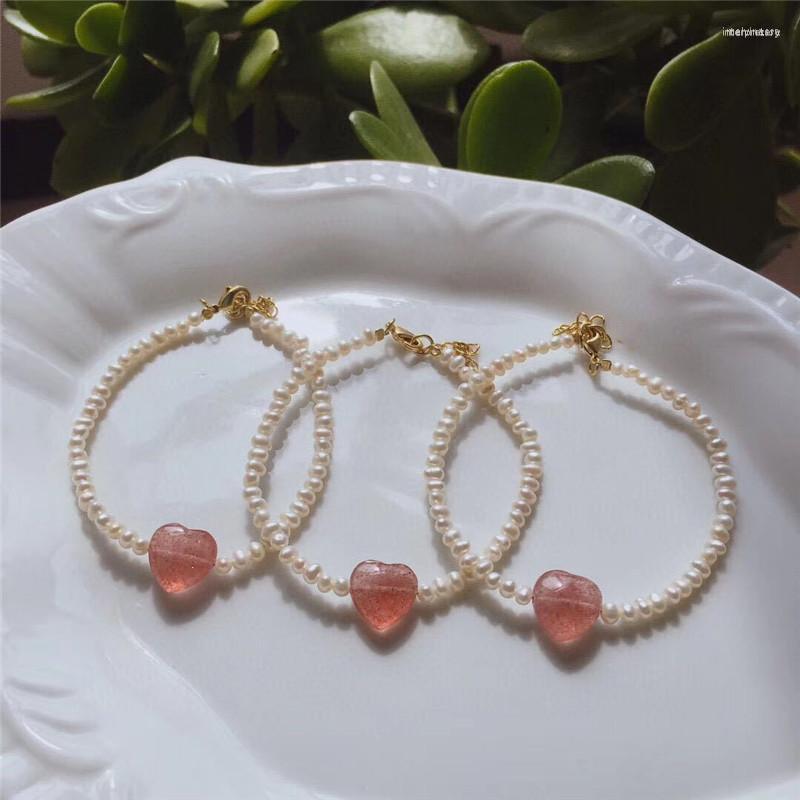 Strand Original Handmade Natural Freshwater Pearl Strawberry Quartz Ladies Pink Crystal Bracelet Jewelry For Women Girls Birthday Gift
Strand Original Handmade Natural Freshwater Pearl Strawberry Quartz Ladies Pink Crystal Bracelet Jewelry For Women Girls Birthday Gift