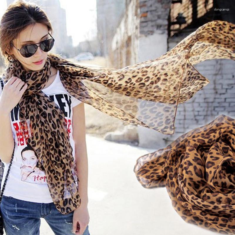 Scarves Fashion Elegant Women Leopard Chiffon Long Neck Large Scarf Wrap Shawl Stole Wraps Female Korean Style
Scarves Fashion Elegant Women Leopard Chiffon Long Neck Large Scarf Wrap Shawl Stole Wraps Female Korean Style