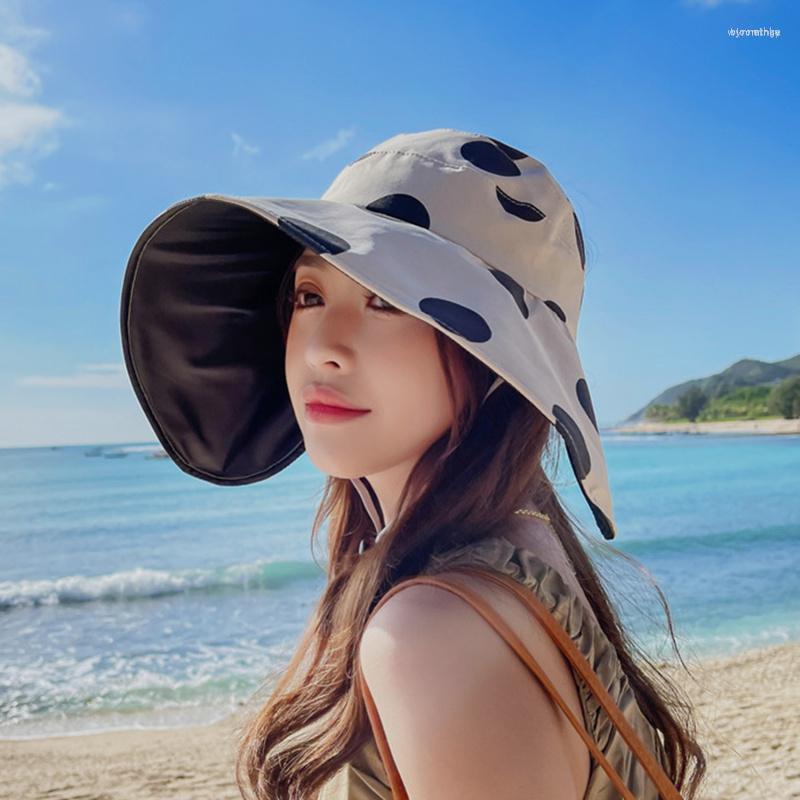 Wide Brim Hats Women's Visor Beach Large Summer Foldable Adjustable Anti-Uv Female Sun Hat Outdoor Travel Panama Ladies Cap, Black
Wide Brim Hats Women's Visor Beach Large Summer Foldable Adjustable Anti-Uv Female Sun Hat Outdoor Travel Panama Ladies Cap, Black