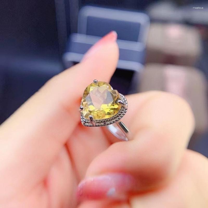 Cluster Rings MeiBaPJ Natural Brazil Citrine Gemstone Fashion Love Heart Ring For Women Real 925 Sterling Silver Fine Charm Jewelry
Cluster Rings MeiBaPJ Natural Brazil Citrine Gemstone Fashion Love Heart Ring For Women Real 925 Sterling Silver Fine Charm Jewelry