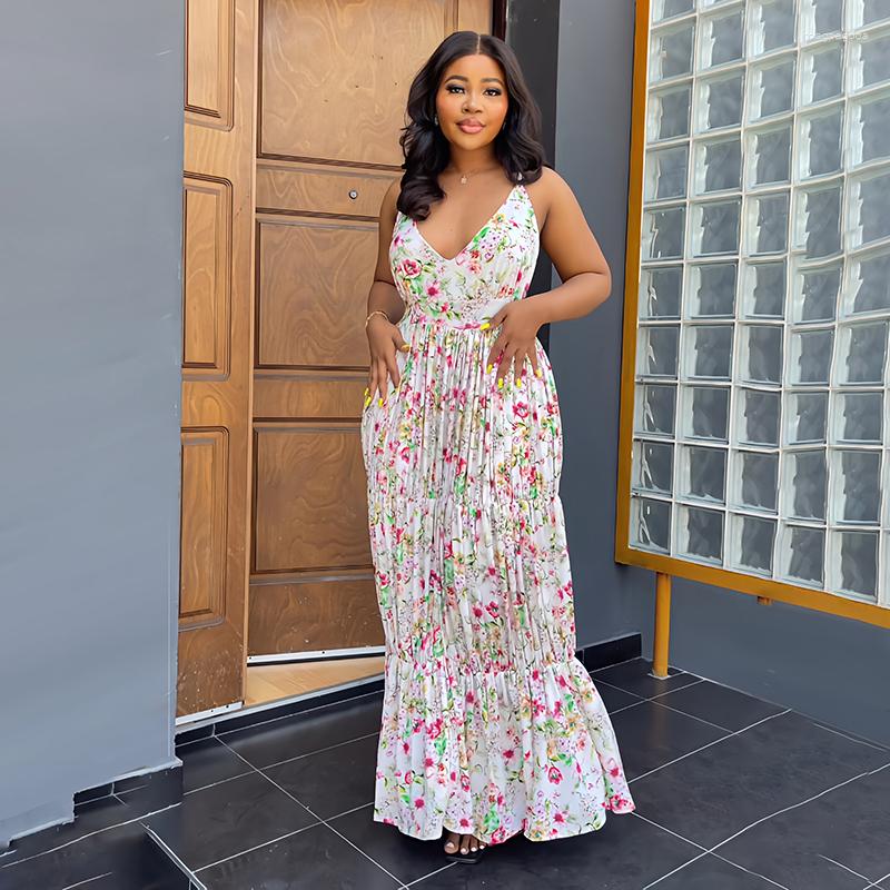 Ethnic Clothing African Women Sleeveless V Neck Backless Print Slim Dress Dashiki Africa Early Spring All Match Sling Maxi Ladies
Ethnic Clothing African Women Sleeveless V Neck Backless Print Slim Dress Dashiki Africa Early Spring All Match Sling Maxi Ladies