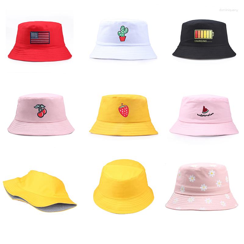 Berets 2023 Summer Fruit Print Cherry Fisherman Hat Double-sided Bucket Hats Men Women Bob Caps Outdoor Panama Gorros, Grey 03
Berets 2023 Summer Fruit Print Cherry Fisherman Hat Double-sided Bucket Hats Men Women Bob Caps Outdoor Panama Gorros, Grey 03