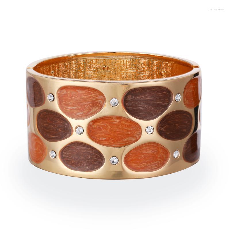 Bangle 1PC European Oil Drop Metal Gold Plated Wide Cuff Bracelets For Women Femme Bracelet Jewelry Raym22
Bangle 1PC European Oil Drop Metal Gold Plated Wide Cuff Bracelets For Women Femme Bracelet Jewelry Raym22