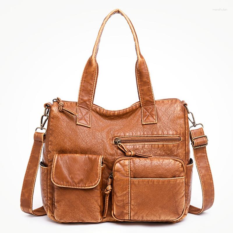 Evening Bags Multi Pocket Luxury Soft PU Leather Shoulder For Women Large Capacity Shopping Crossbody Hobo European Tote Handbag, Rivet
Evening Bags Multi Pocket Luxury Soft PU Leather Shoulder For Women Large Capacity Shopping Crossbody Hobo European Tote Handbag, Rivet