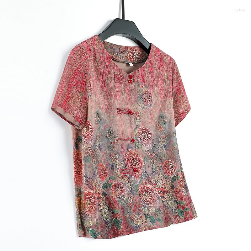 Women's Blouses Elderly Grandma Shirts Summer Large Size 6XL Casual Coat Middle-aged Mother Women Tops
Women's Blouses Elderly Grandma Shirts Summer Large Size 6XL Casual Coat Middle-aged Mother Women Tops