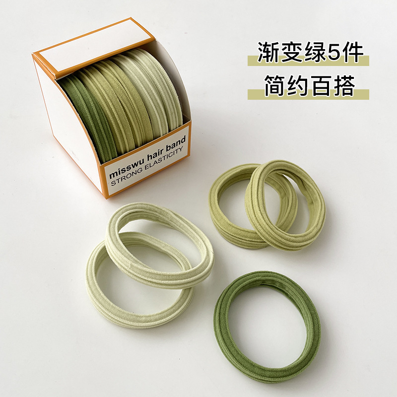 Fashion blogger designer jewelr new Simple and seamless Rubber band tied high ponytail head rope, advanced hair rope Scrunchies hair ties wholesale FS23
Fashion blogger designer jewelr new Simple and seamless Rubber band tied high ponytail head rope, advanced hair rope Scrunchies hair ties wholesale FS23