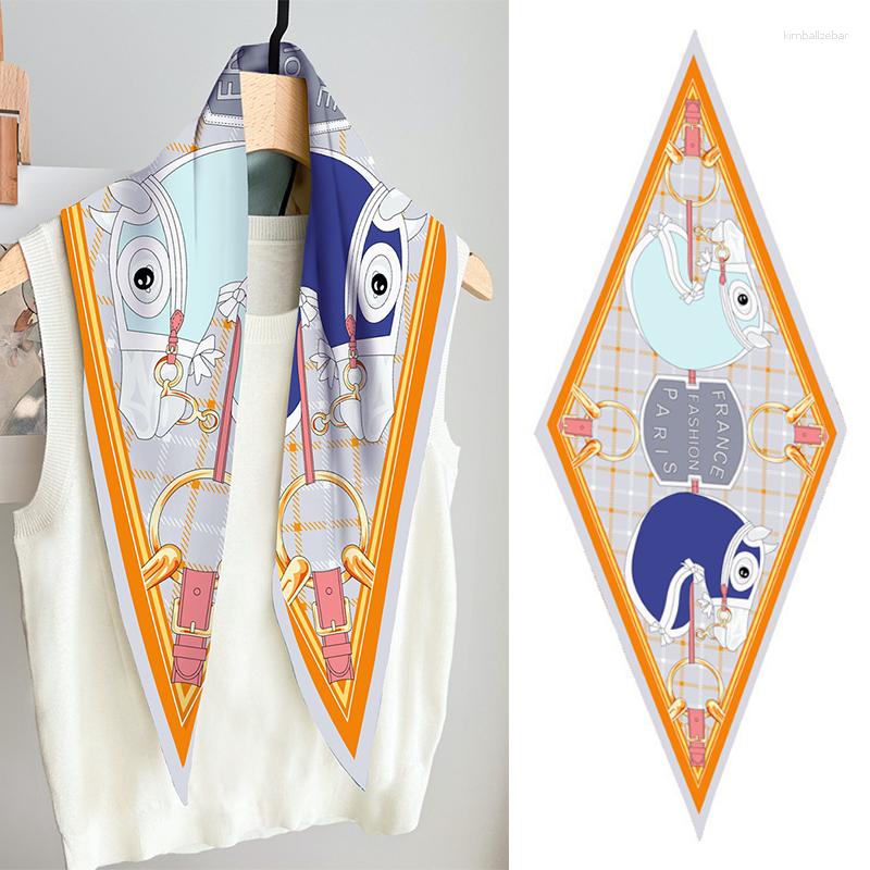 Scarves Lozenge Luxury Horse Chain Print Skinny Silk Scarf Women Soft Satin Neckerchief Girl Hairband Lady Headband Foulard Neck
Scarves Lozenge Luxury Horse Chain Print Skinny Silk Scarf Women Soft Satin Neckerchief Girl Hairband Lady Headband Foulard Neck
