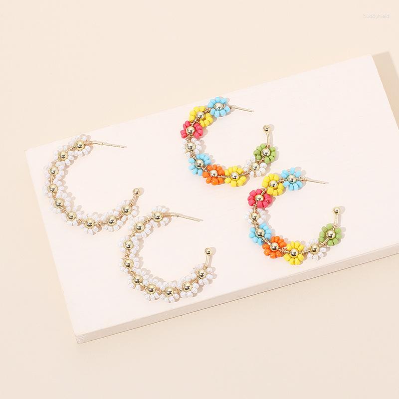 Dangle Earrings Handmade Girl Colorful Flower Beaded Drop For Women Korean Style Charms Earring Summer Beach Holiday Party Jewelry
Dangle Earrings Handmade Girl Colorful Flower Beaded Drop For Women Korean Style Charms Earring Summer Beach Holiday Party Jewelry