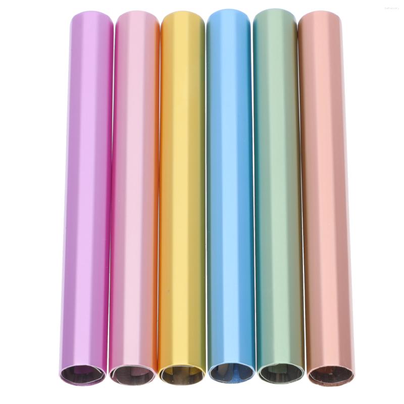 Nail Brushes 6 Pcs Manicure Nails Pen Cap Protective Caps Multicolor 8x0.92cm Extension Zinc Alloy Sealing
Nail Brushes 6 Pcs Manicure Nails Pen Cap Protective Caps Multicolor 8x0.92cm Extension Zinc Alloy Sealing