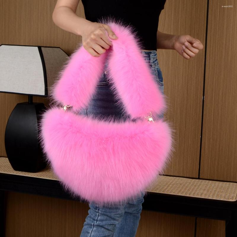 Evening Bags Trendy Designer Soft Faux Fur Heart Shaped Shoulder Totes Women Handbag And Purses 2023 Plush Tote Clutches, Green
Evening Bags Trendy Designer Soft Faux Fur Heart Shaped Shoulder Totes Women Handbag And Purses 2023 Plush Tote Clutches, Green