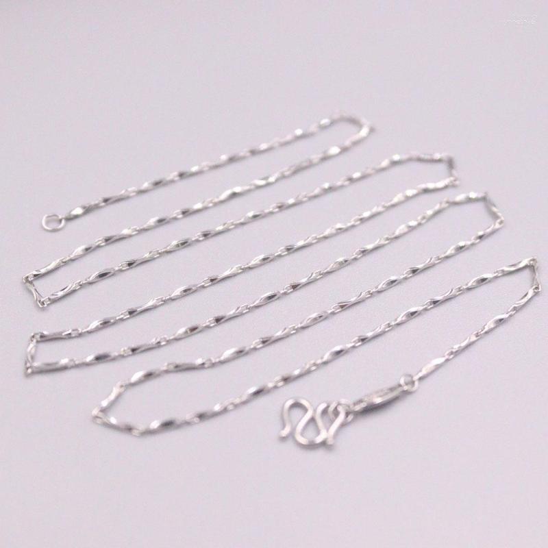 Chains Fine Pure Platinum PT950 Chain Women 0.9mm Yuanbao Link Necklace 18inch 3.4-3.6g
Chains Fine Pure Platinum PT950 Chain Women 0.9mm Yuanbao Link Necklace 18inch 3.4-3.6g