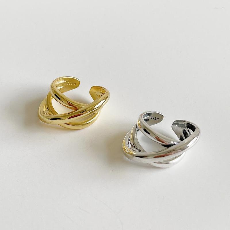 Cluster Rings Kinel 925 Sterling Silver Original Certified Thread Weaving Braided Open Ring For Women Irregular Geometry Trendy Jewelry
Cluster Rings Kinel 925 Sterling Silver Original Certified Thread Weaving Braided Open Ring For Women Irregular Geometry Trendy Jewelry
