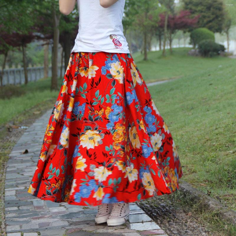 Casual Dresses Lady Fashion Bohemian Cotton And Printed Loose High Waist Skirt Dress, Beige
Casual Dresses Lady Fashion Bohemian Cotton And Printed Loose High Waist Skirt Dress, Beige