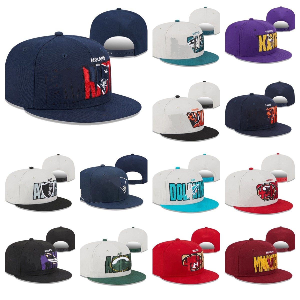 2023 All team Logo Snapbacks hats Designers hat Adult baseball Embroidery Flat Cotton football Basketball Adjustable cap Mesh Beanies Fitted Hat Outdoors Sport cap, Adjustable hats
2023 All team Logo Snapbacks hats Designers hat Adult baseball Embroidery Flat Cotton football Basketball Adjustable cap Mesh Beanies Fitted Hat Outdoors Sport cap, Adjustable hats