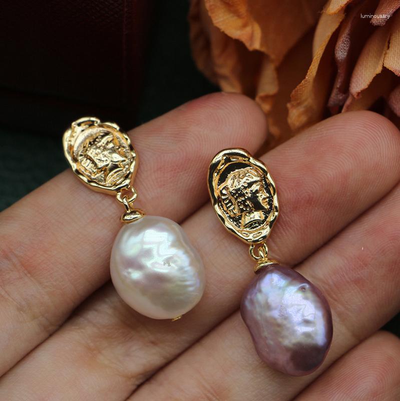 Dangle Earrings Luxury Baroque Pearl For Women Real 925 Sterling Silver Natural Shaped Earring Classic Fine Jewelry Drop 
Dangle Earrings Luxury Baroque Pearl For Women Real 925 Sterling Silver Natural Shaped Earring Classic Fine Jewelry Drop