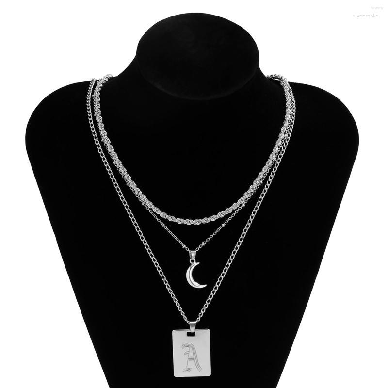 Chains Vintage Corrugated Letter Crescent Set Necklace Female French Chain Aesthetic Elegant For Women
Chains Vintage Corrugated Letter Crescent Set Necklace Female French Chain Aesthetic Elegant For Women