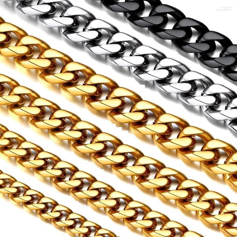 Chains 316L Stainless Steel Cuban Link Chain Necklace For Men Women Punk Jewelry Accessories Wholesale
Chains 316L Stainless Steel Cuban Link Chain Necklace For Men Women Punk Jewelry Accessories Wholesale
