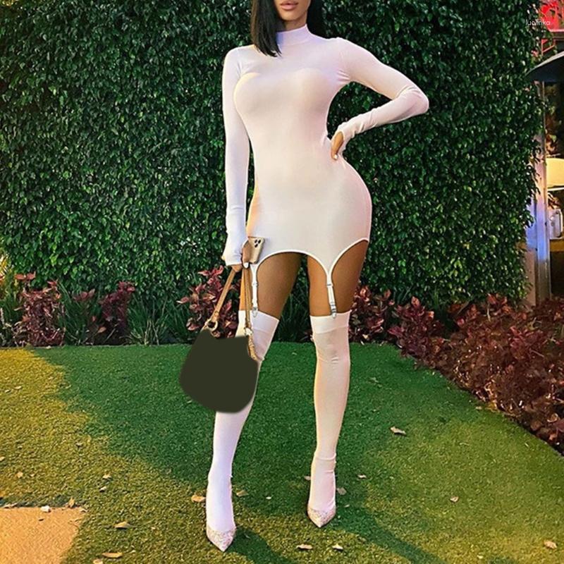 Casual Dresses Women Summer Bodycon Dress Long Sleeves Solid Color Mini With Leg Length Stocking For Clubs Parties Drop, Black
Casual Dresses Women Summer Bodycon Dress Long Sleeves Solid Color Mini With Leg Length Stocking For Clubs Parties Drop, Black