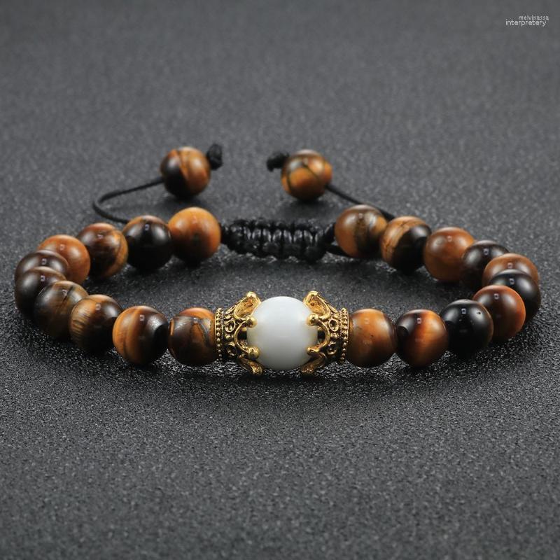 Strand Charm Braided Rope Bracelets 8mm Natural Tiger Eye Stone Distance Beaded Adjustable Bracelets&Bangles Women Yoga Energy Jewelry
Strand Charm Braided Rope Bracelets 8mm Natural Tiger Eye Stone Distance Beaded Adjustable Bracelets&Bangles Women Yoga Energy Jewelry