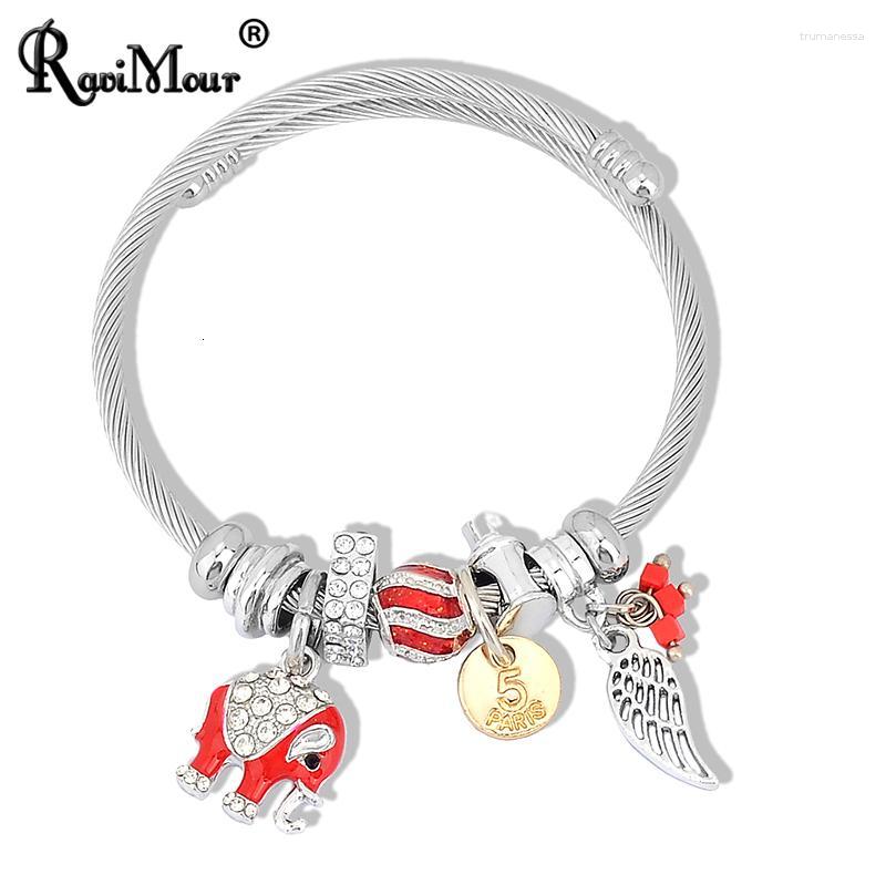 Bangle Stainless Steel Manchette Femme Fashion Elephant Wing Coin DIY Charm Bangles For Women Jewelry Boho ArmbandBangle BangleBangle Raym22
Bangle Stainless Steel Manchette Femme Fashion Elephant Wing Coin DIY Charm Bangles For Women Jewelry Boho ArmbandBangle BangleBangle Raym22