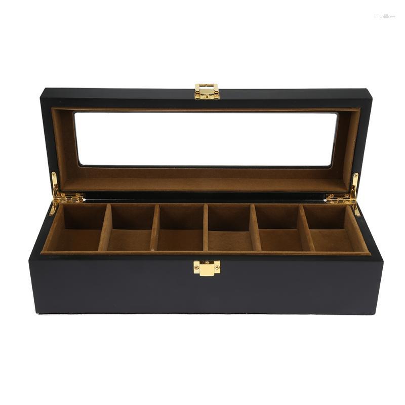 Watch Boxes & Cases Grids Wooden Box Jewelry Display Storage Organizer Wood Case Watches Caja RelojWatch
Watch Boxes & Cases Grids Wooden Box Jewelry Display Storage Organizer Wood Case Watches Caja RelojWatch