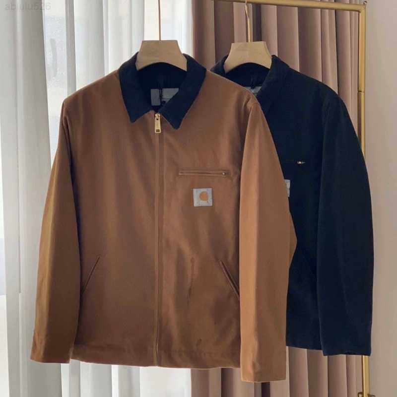 mens jackets Designer Zipper Jacket American Work Clothes Men Women Lapel Pocket Coat Fashion Cardigan Coats, Black
mens jackets Designer Zipper Jacket American Work Clothes Men Women Lapel Pocket Coat Fashion Cardigan Coats, Black