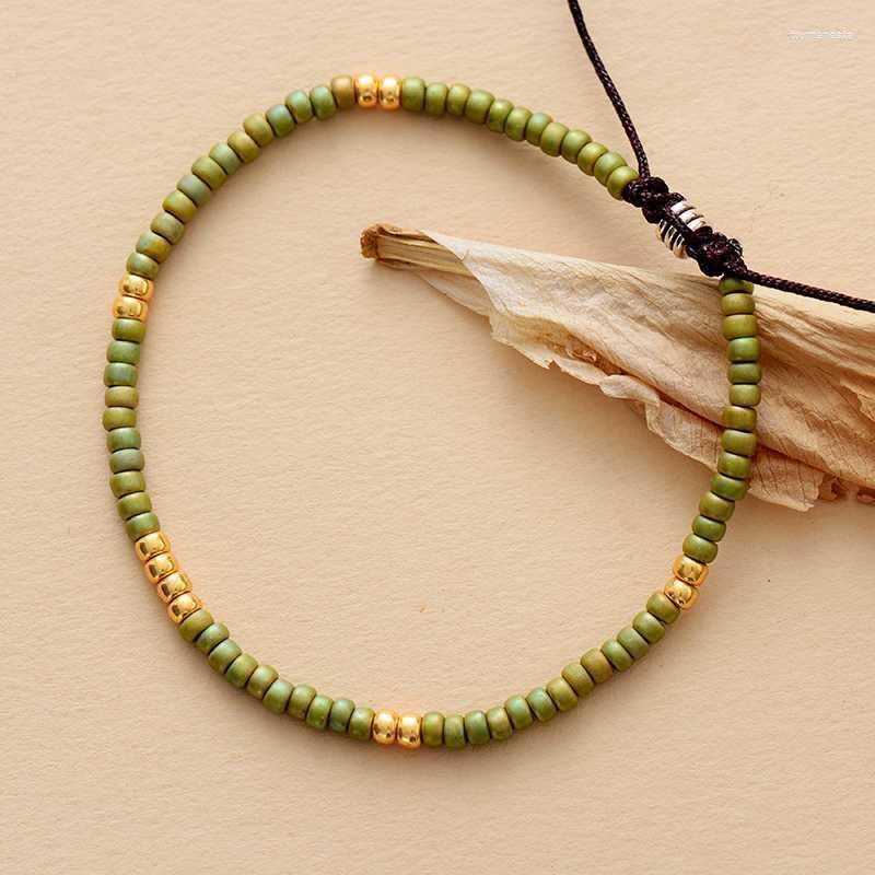 Link Bracelets Chain Strand Bracelet For Women Men Bohemia Simple Seed Beads Adjustable Wrist Accessories Couples Gifts DropLink Raym22
Link Bracelets Chain Strand Bracelet For Women Men Bohemia Simple Seed Beads Adjustable Wrist Accessories Couples Gifts DropLink Raym22
