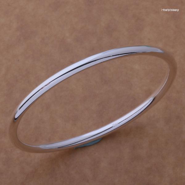 Bangle Classic High-Quality AB055 Lucky Silver Color Charm Bracelets For Women Fashion Jewelry Circle The Bracelet Ajeajala
Bangle Classic High-Quality AB055 Lucky Silver Color Charm Bracelets For Women Fashion Jewelry Circle The Bracelet Ajeajala